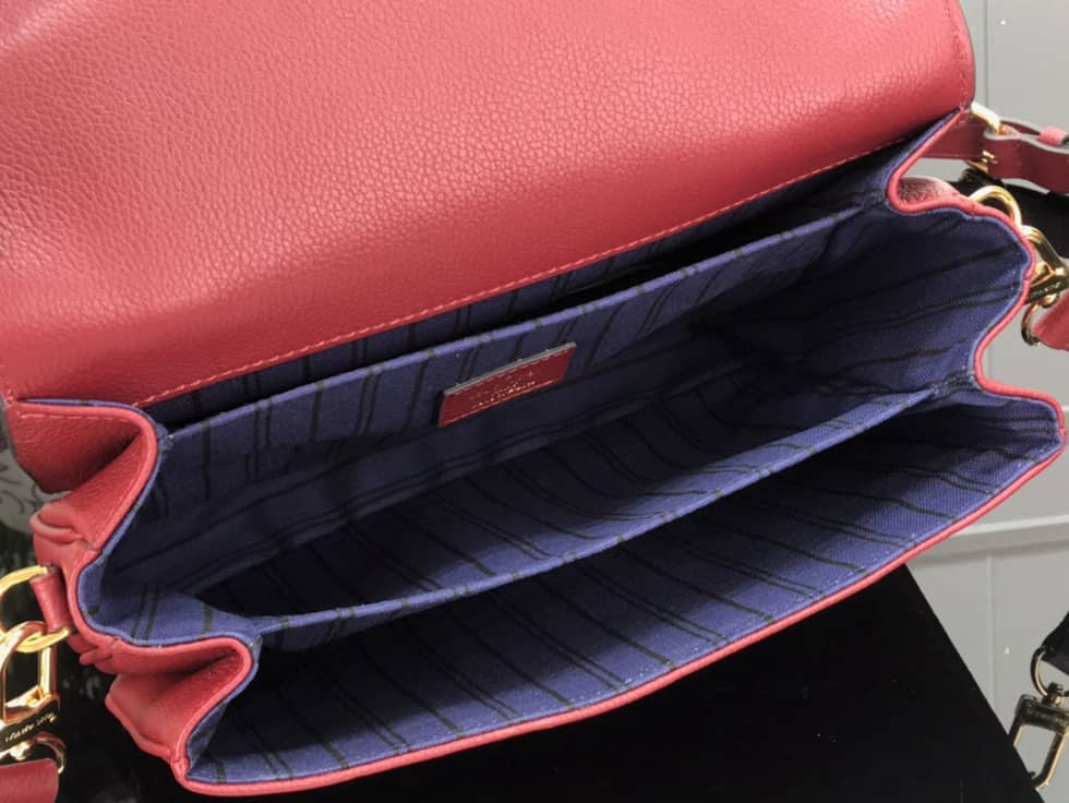 L0vis Vvtt0n Pochette Metis Marine Leather Red M44071 Replica Shoulder Bag