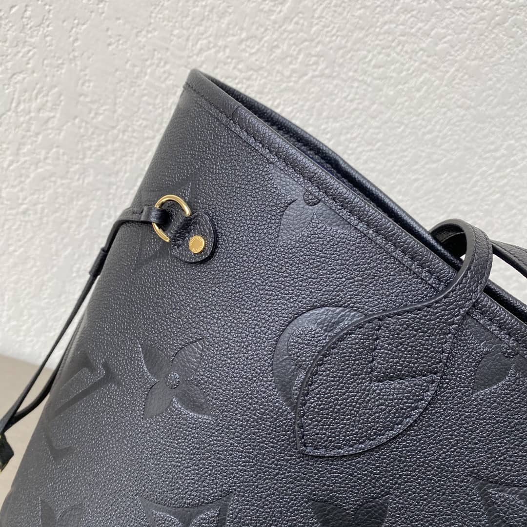 L0vis Vvtt0n Neverfull Dupe MM Monogram Empreinte Leather Bag M45685
