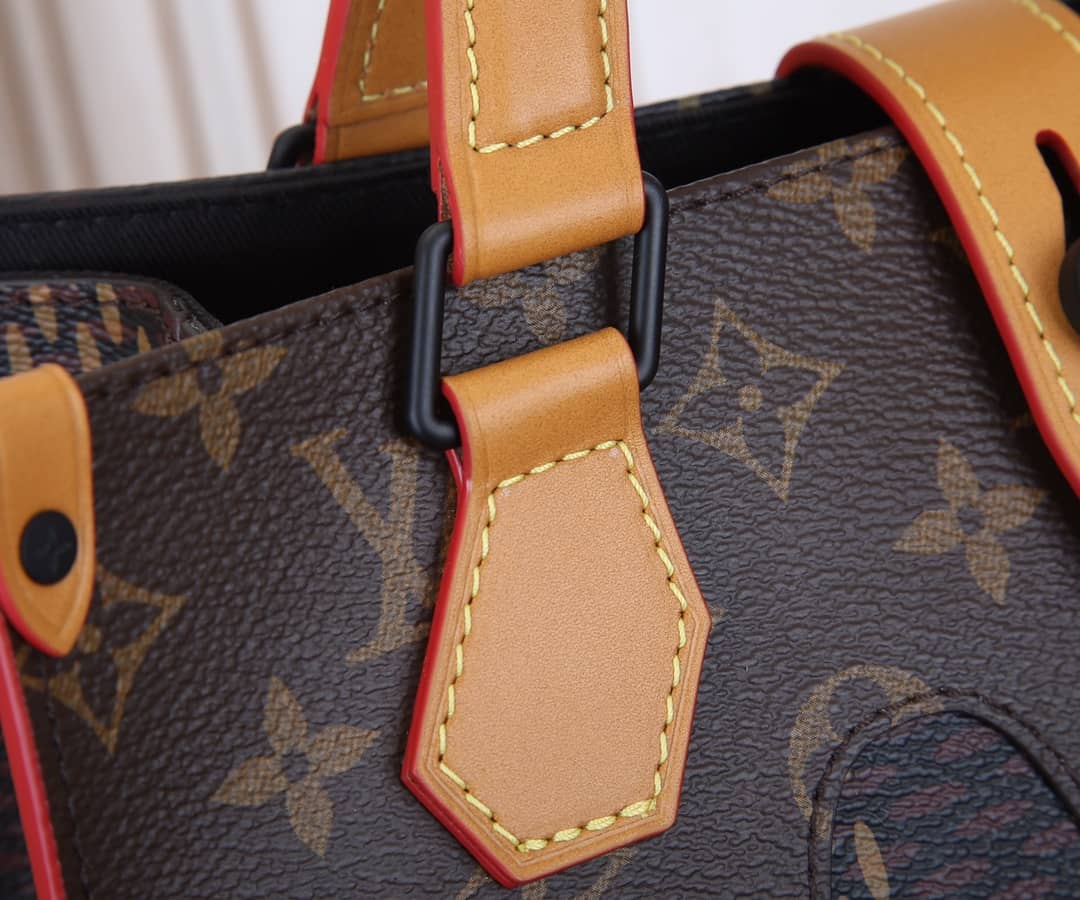 L0vis Vvtt0n x Nigo Damier Ebene Giant Mini N40355 Replica Tote