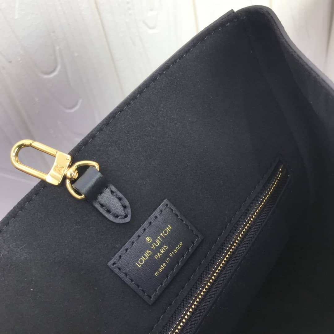 L0vis Vvtt0n Monogram Fold MM 2way Tote Replica Black M45409