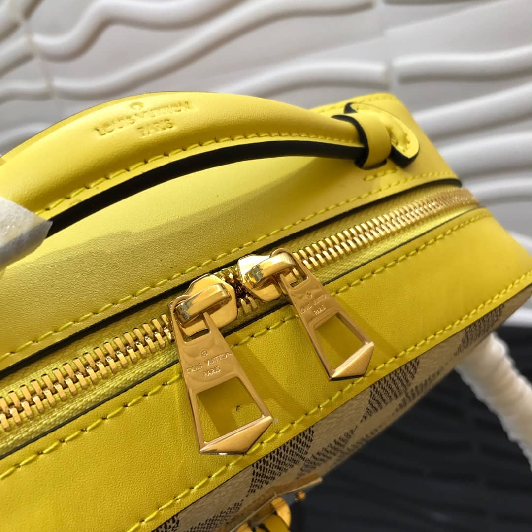 L0vis Vvtt0n Damier Saintonge Replica Camera Bag Yellow N40154