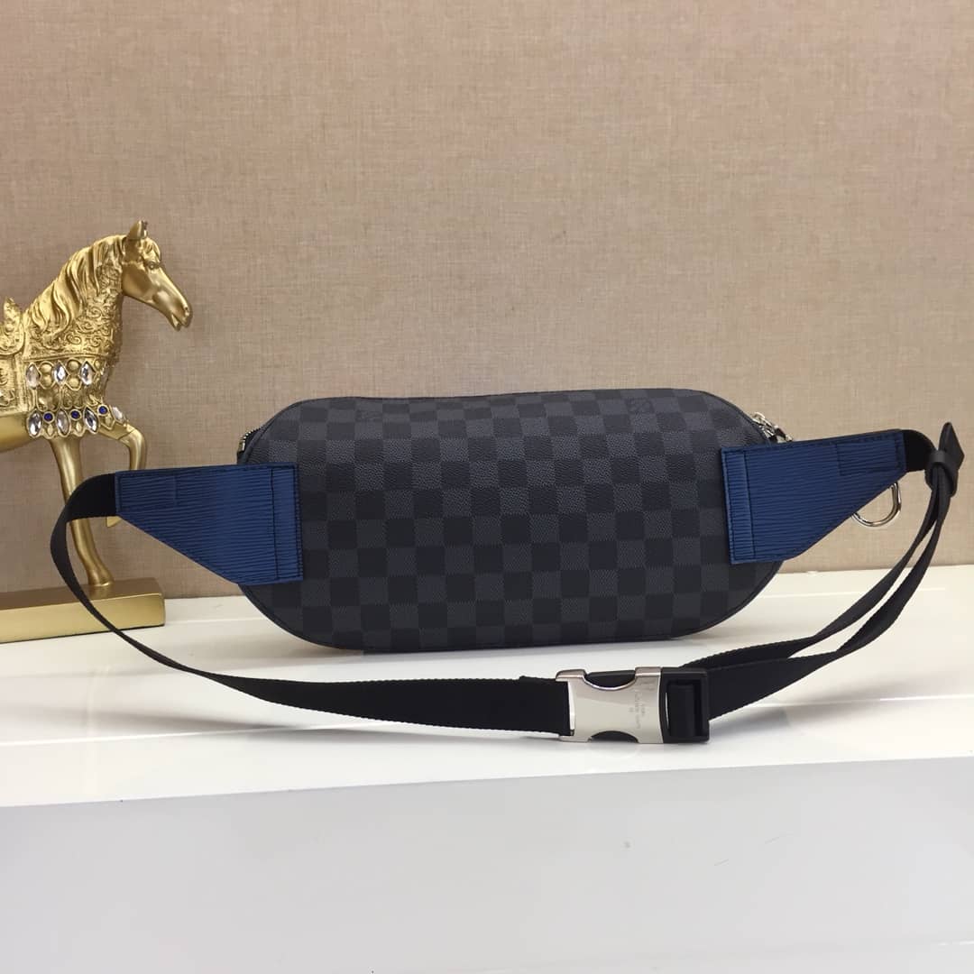 L0vis Vvtt0n Damier Graphite Canvas Replica Bumbag Black Orange M51464