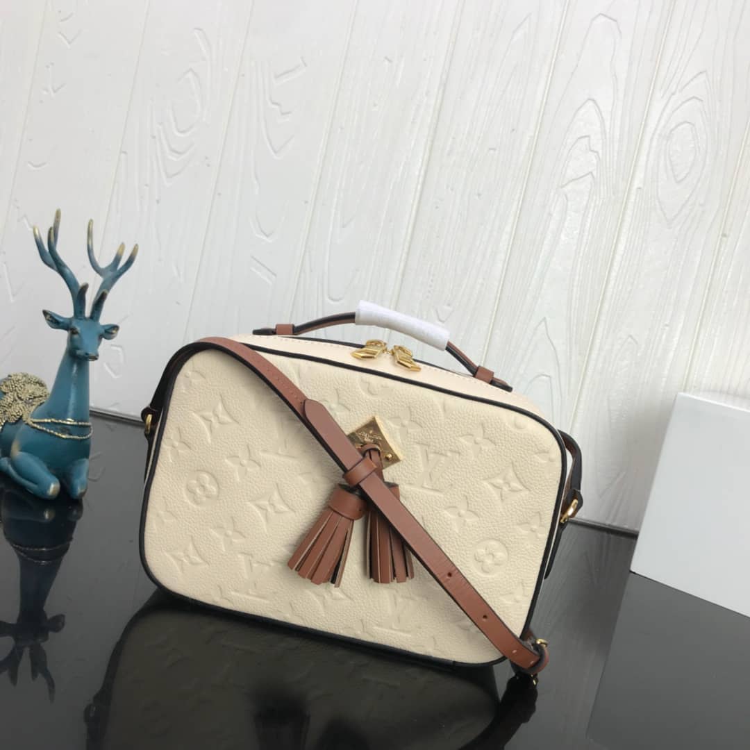 L0vis Vvtt0n Saintonge Monogram Empreinte Replica Bag White M44593