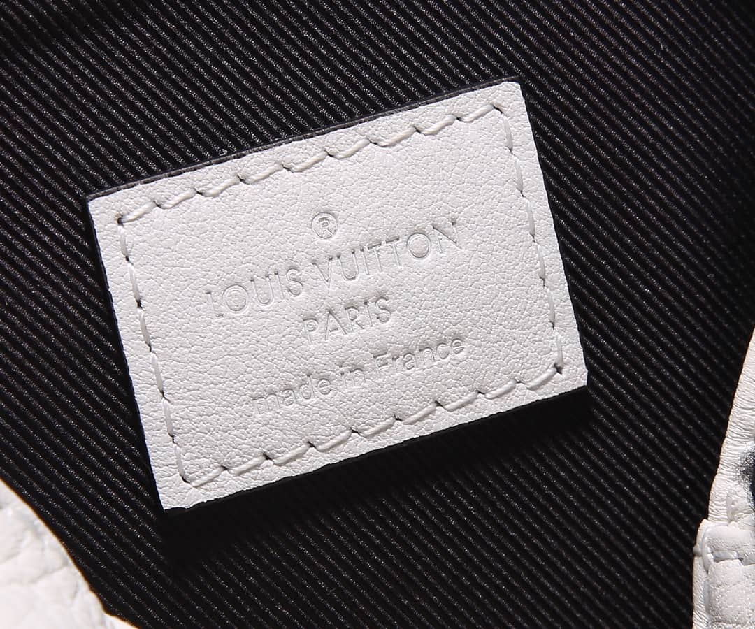 LV Backpack Replica Taurillon Leather Christopher XS White M58493