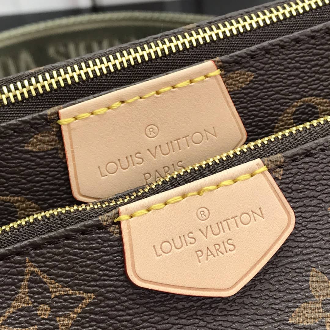 L0vis Vvtt0n Monogram Canvas Multi Pochette Replica Green M44823