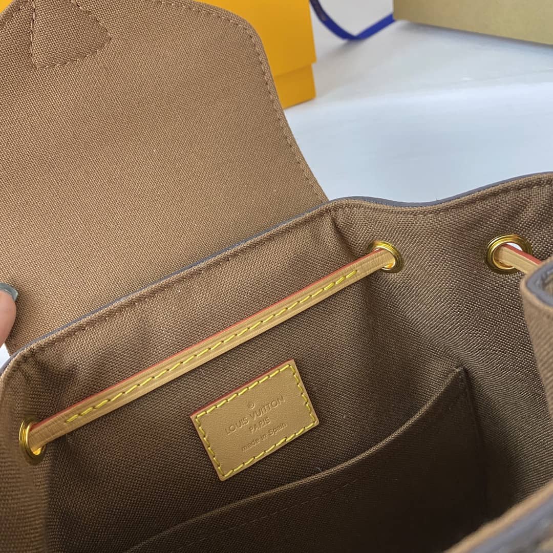 L0vis Vvtt0n Monogram Canvas Montsouris BB Replica Bag M45516 Brown