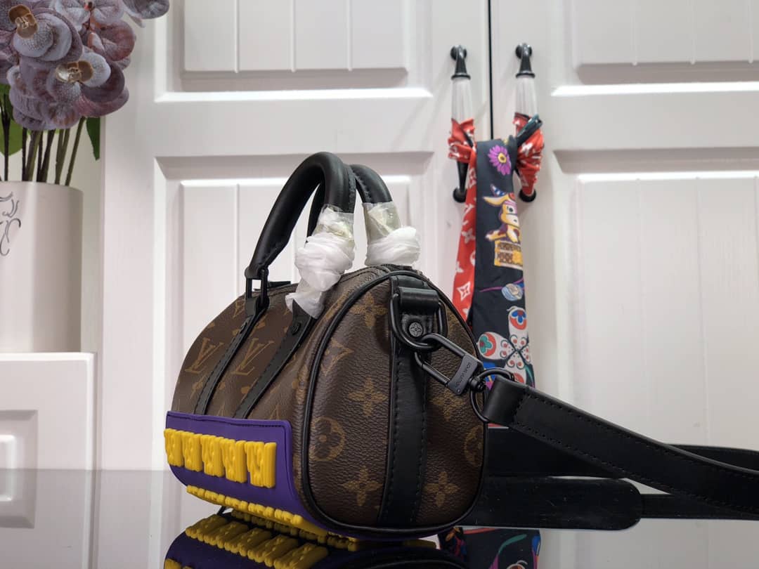 L0vis Vvtt0n Rubber Monogram Keepall XS 2Way Bag Replica M45788