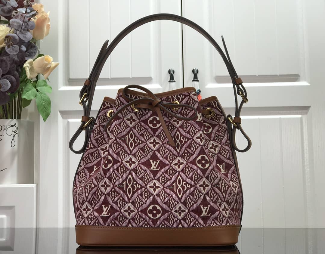 L0vis Vvtt0n Monogram Jacquard Since 1854 Petit NOE Replica Bag M57154