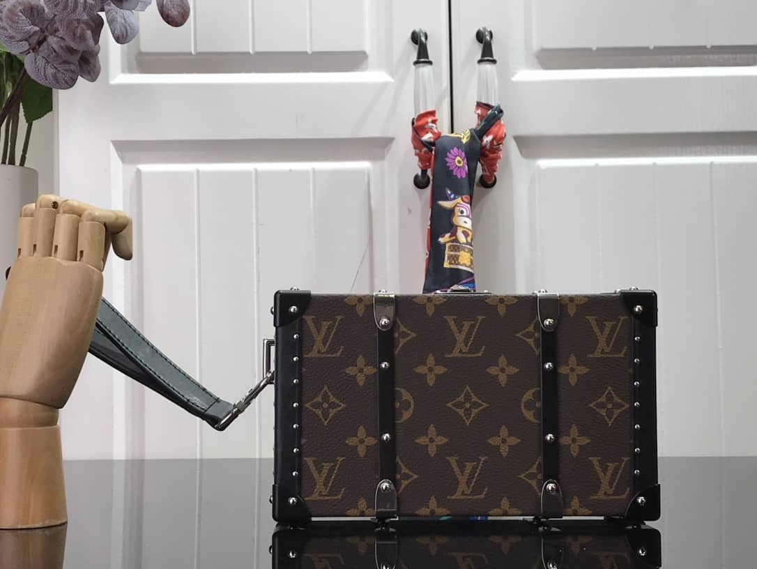 L0vis Vvtt0n Trunk Monogram Eclipse Replica Bag Brown M20249