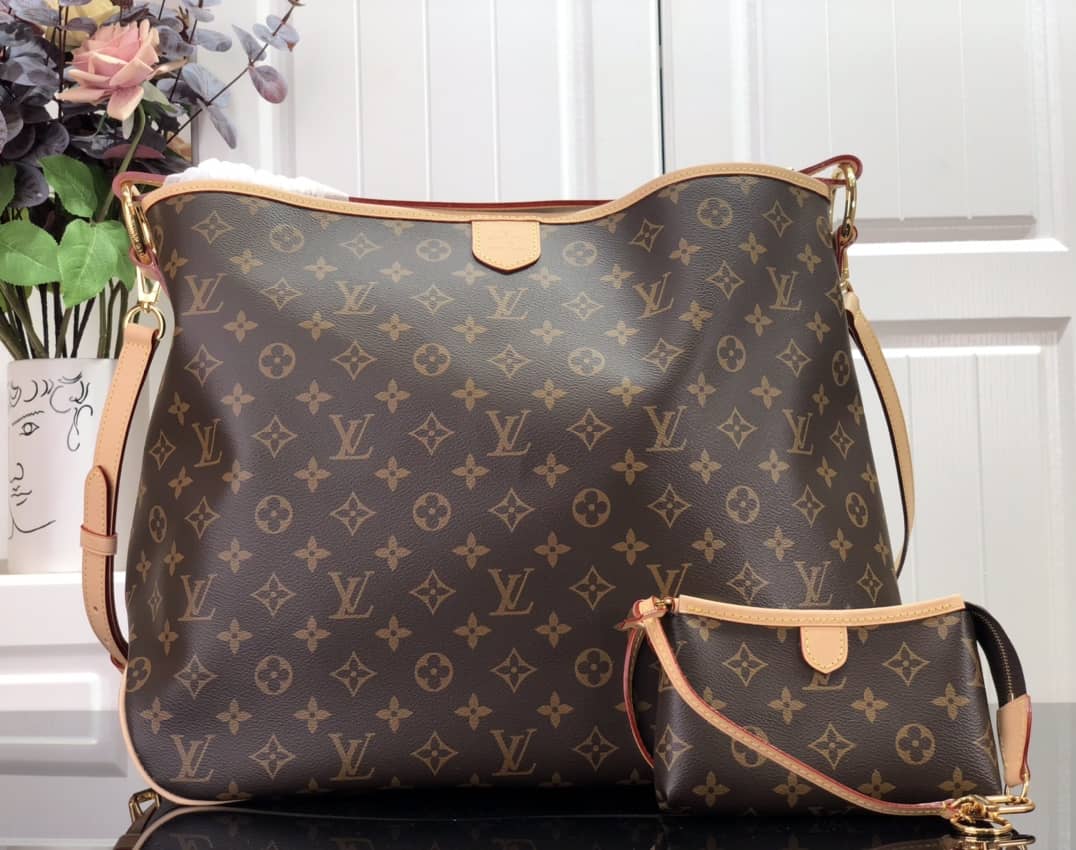 L0vis Vvtt0n Delightful Monogram Tote Replica Brown M40353