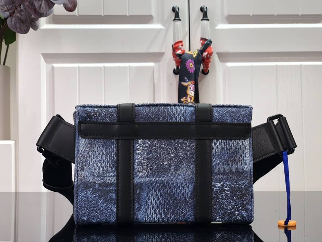 L0vis Vvtt0n Damier Salt Canvas Replica Trunk Slingbag N50061