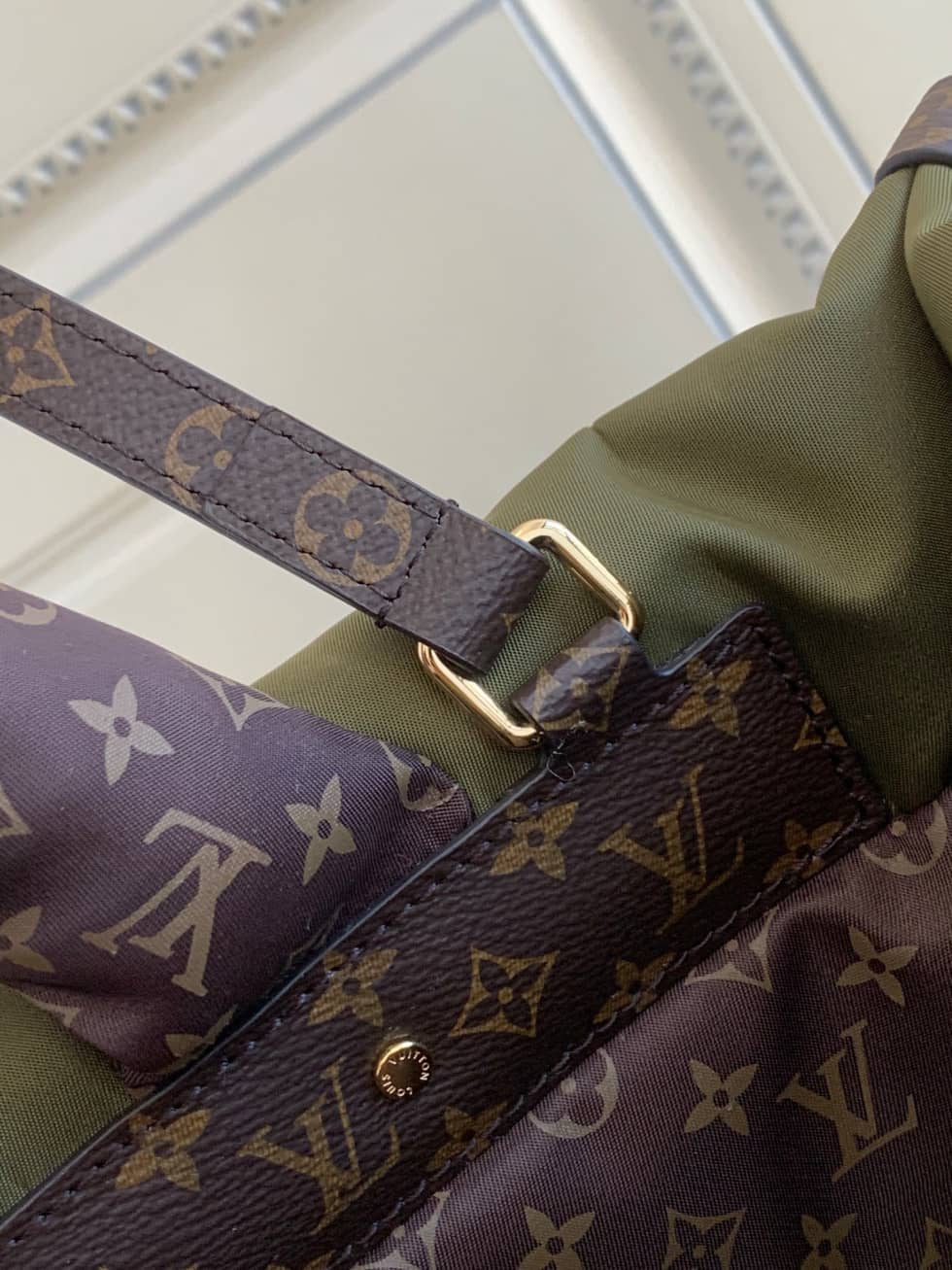 L0vis Vvtt0n Onthego GM Nylon Monogram Pilow Giant Green M59007 Replica Tote