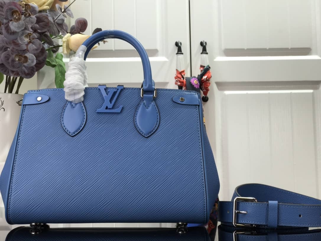 L0vis Vvtt0n Grenelle PM Tote Replica Blue M57681