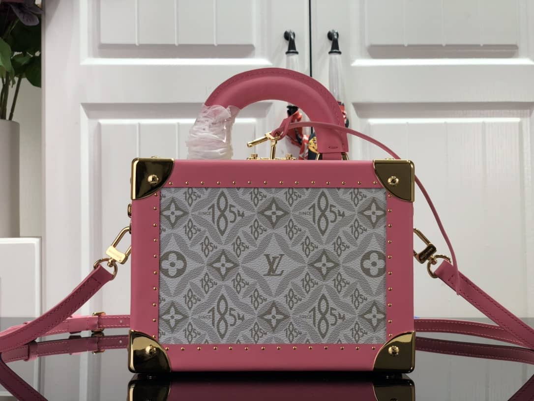 L0vis Vvtt0n Valisette Tresor Monogram Canvas Replica Box Gray M45675