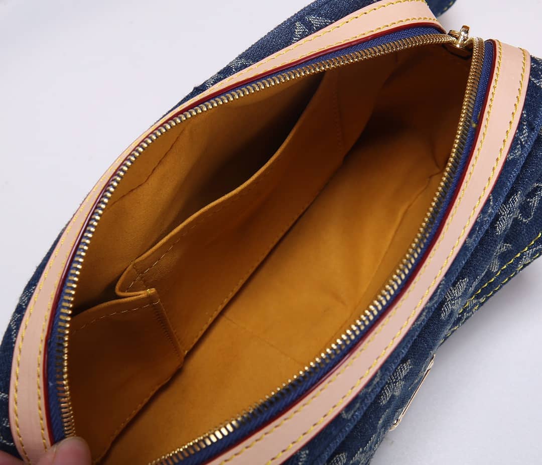 LV Bum Bag Dupe Monogram Denim  M44466