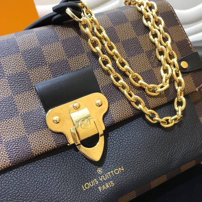 L0vis Vvtt0n Vavin PM Damier Ebene Replica Bag Black N40108