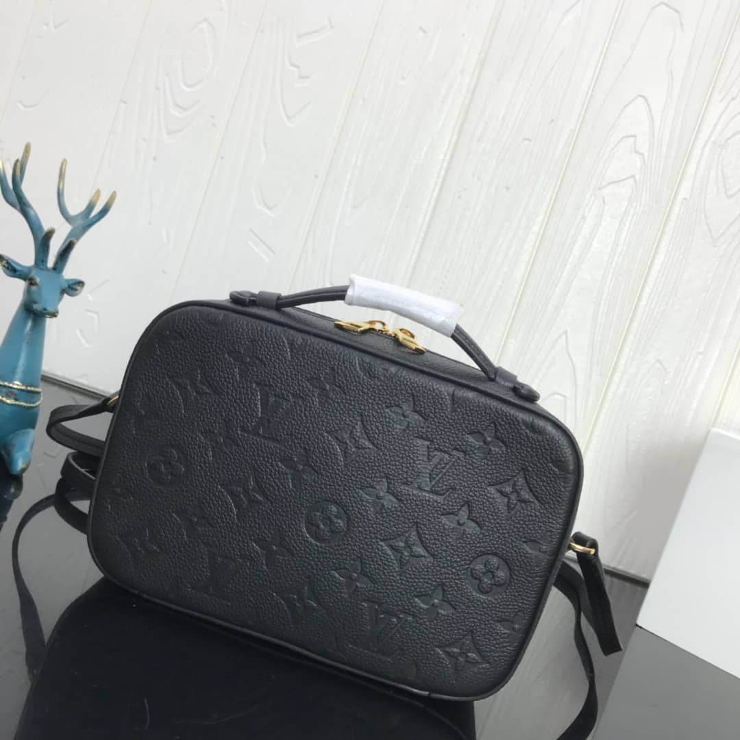 L0vis Vvtt0n Saintonge Monogram Empreinte Replica Bag Black M44593