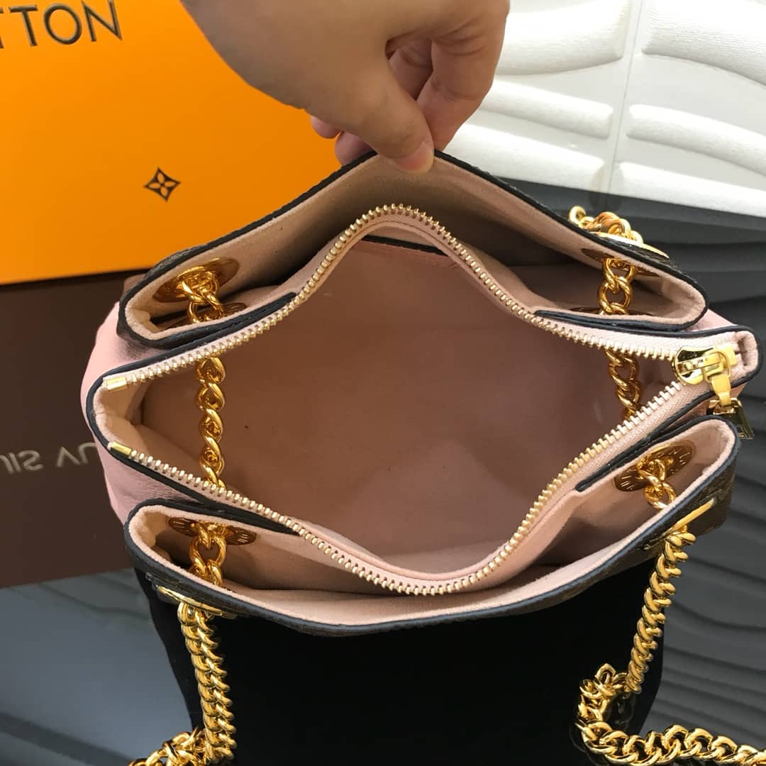 L0vis Vvtt0n BB Surene Chain Shoulder Bag Replica Pink M43777