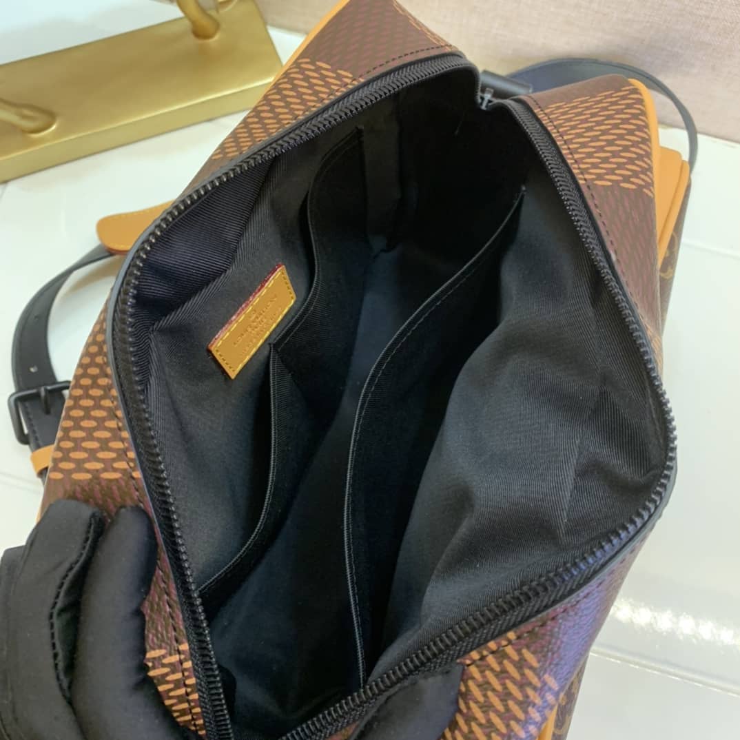 L0vis Vvtt0n x Nigo Giant Monogram Messenger Replica Bag M44757