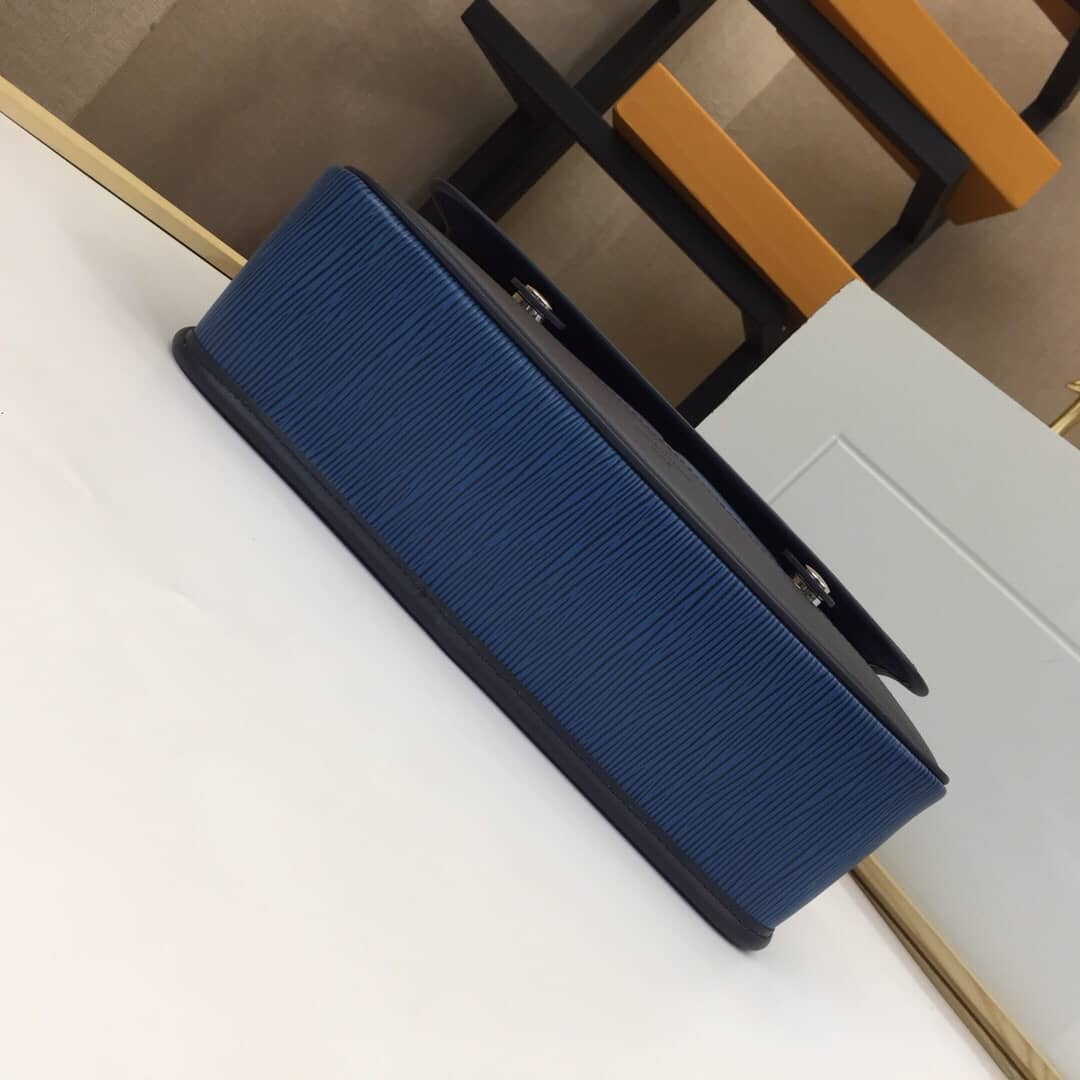 L0vis Vvtt0n Epi Downtown PM Messenger Bag Replica Blue M53492