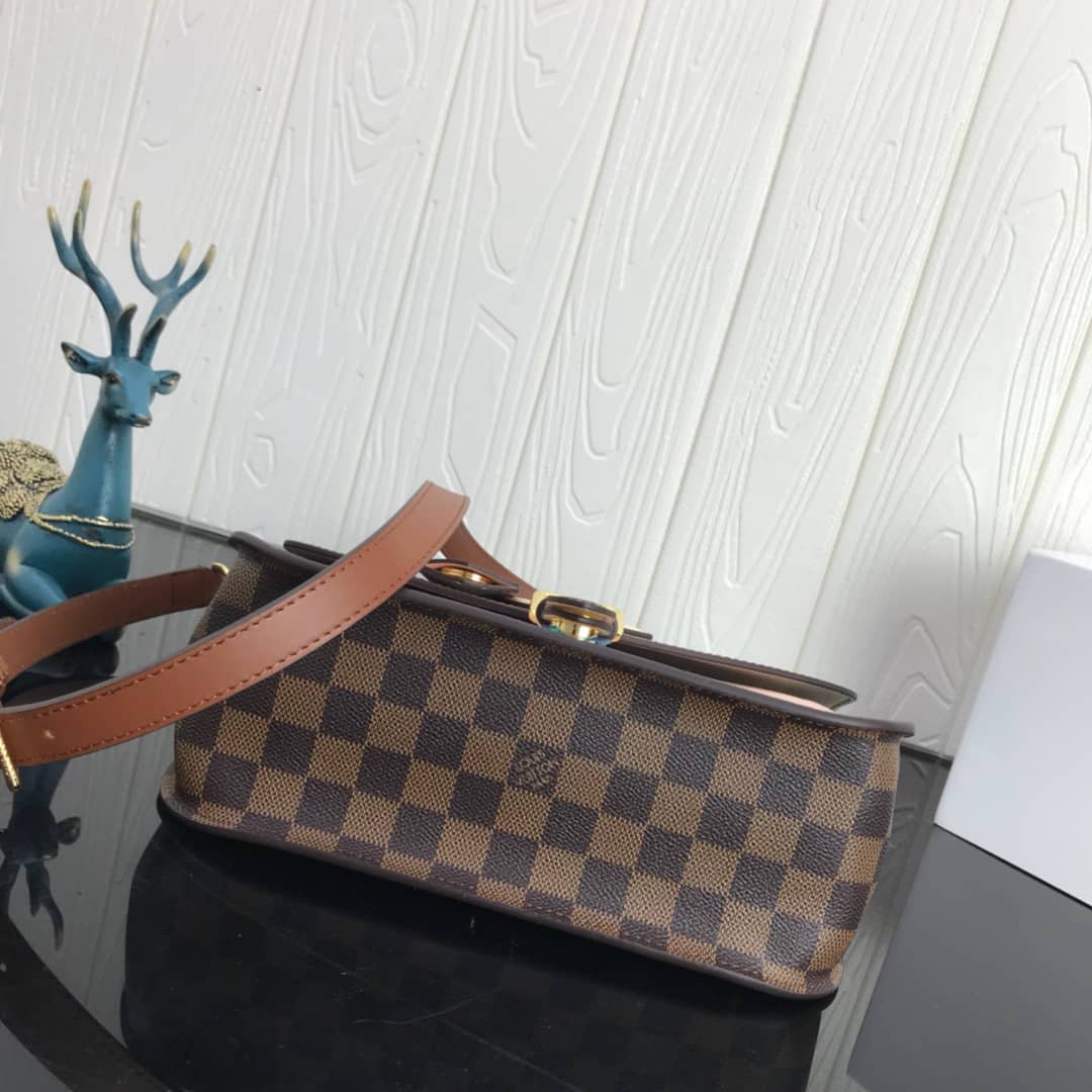 L0vis Vvtt0n Damier Canvas Trendy Replica Crossbody Bag Pink N40146