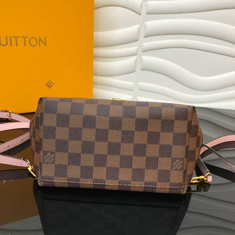 L0vis Vvtt0n Damier Ebene Clapton Replica Backpack Pink N42262