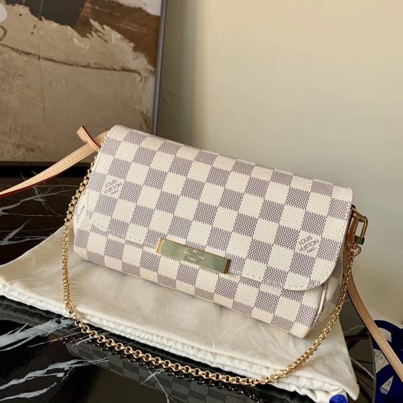 L0vis Vvtt0n Favorite MM Demier Azur Chain Replica Handbag N41275