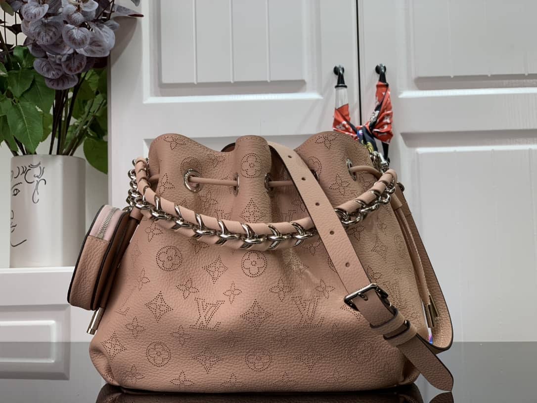 L0vis Vvtt0n Bella Mahina Magnolia Leather Replica Bag M57068 Pink