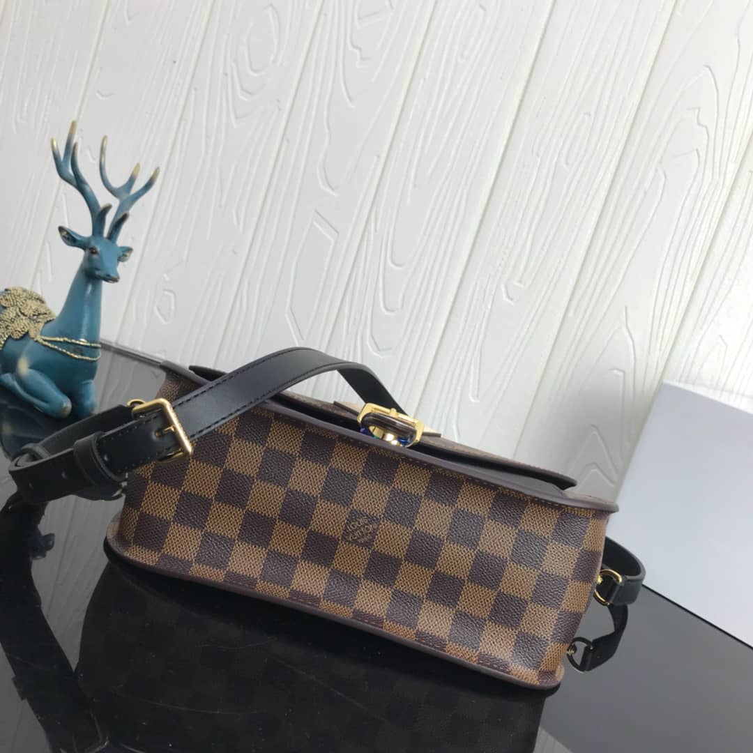 L0vis Vvtt0n Damier Canvas Trendy Replica Crossbody Bag Black N40146