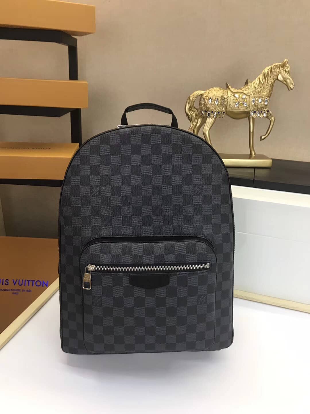 L0vis Vvtt0n Damier Graphite Josh Replica Backpack N41473