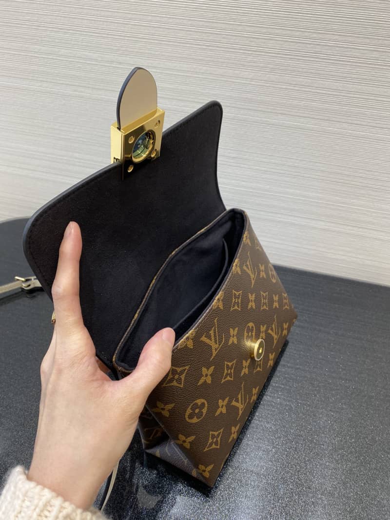 L0vis Vvtt0n Monogram Canvas Locky BB Bag Replica White M44321