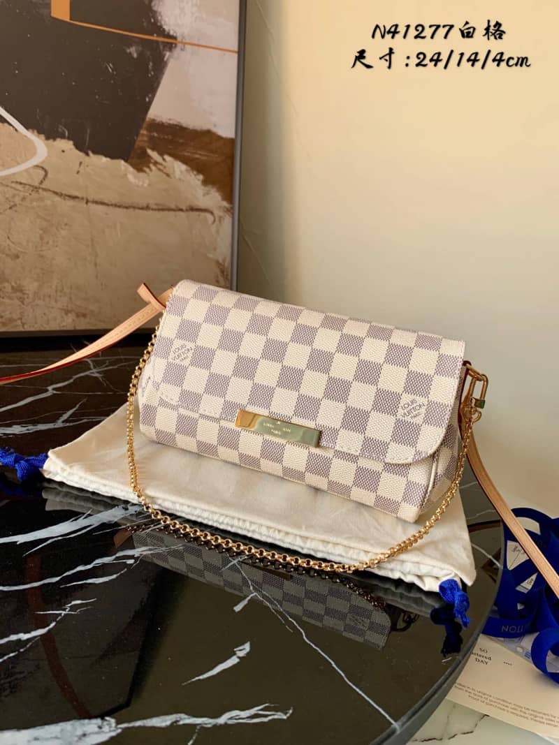 L0vis Vvtt0n Favorite MM Demier Azur Chain Replica Handbag N41275