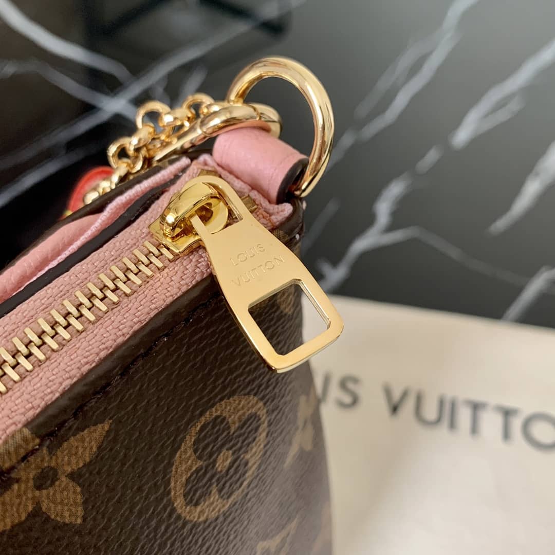 L0vis Vvtt0n Pallas Replica Clutch Monogram 2way Pink M41638