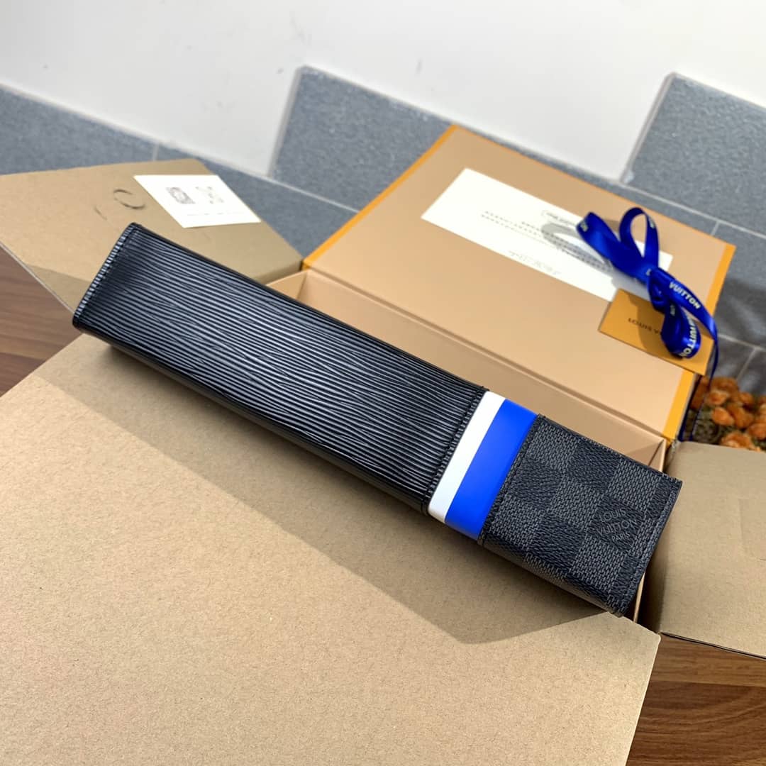 L0vis Vvtt0n Pochette Voyage MM Epi Damier Graphite M56827 Replica