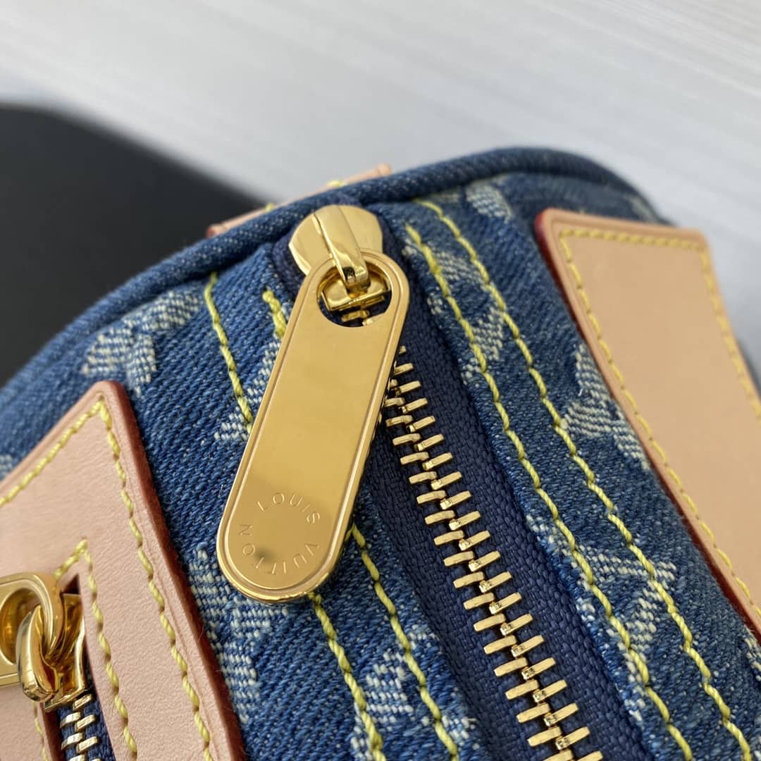 L0vis Vvtt0n Replica Bags Speedy Neo Monogram Denim  M44462