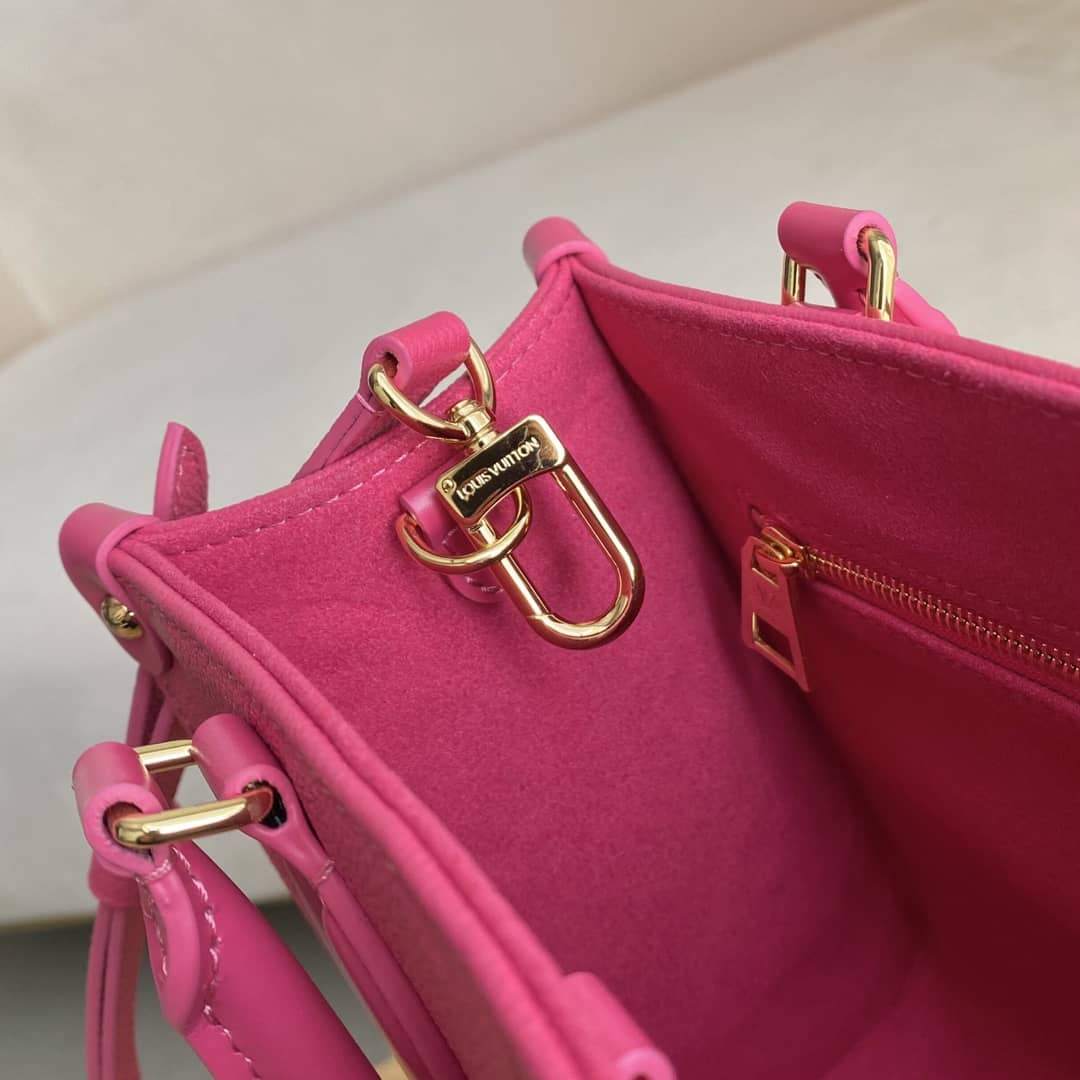 L0vis Vvtt0n Mini Onthego Tote Replica Pink M45560