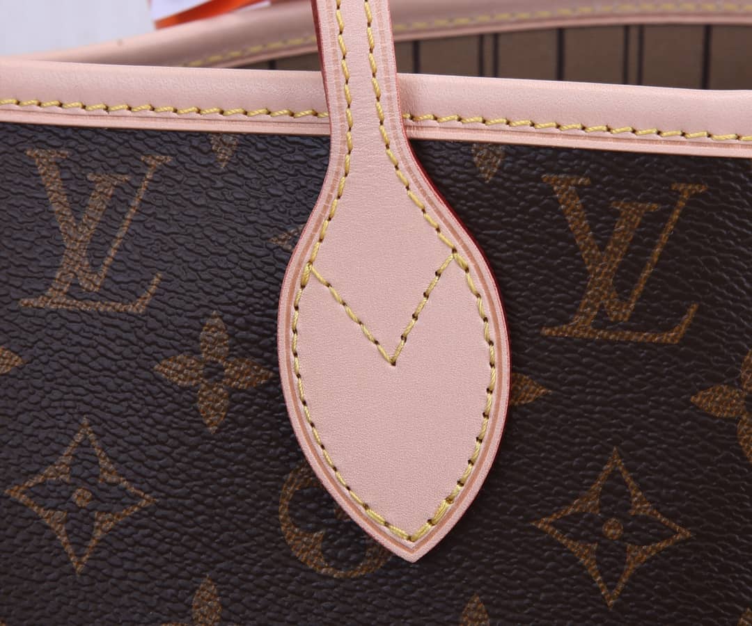 L0vis Vvtt0n Monogram Neverfull MM Bag Replica Pink M40995
