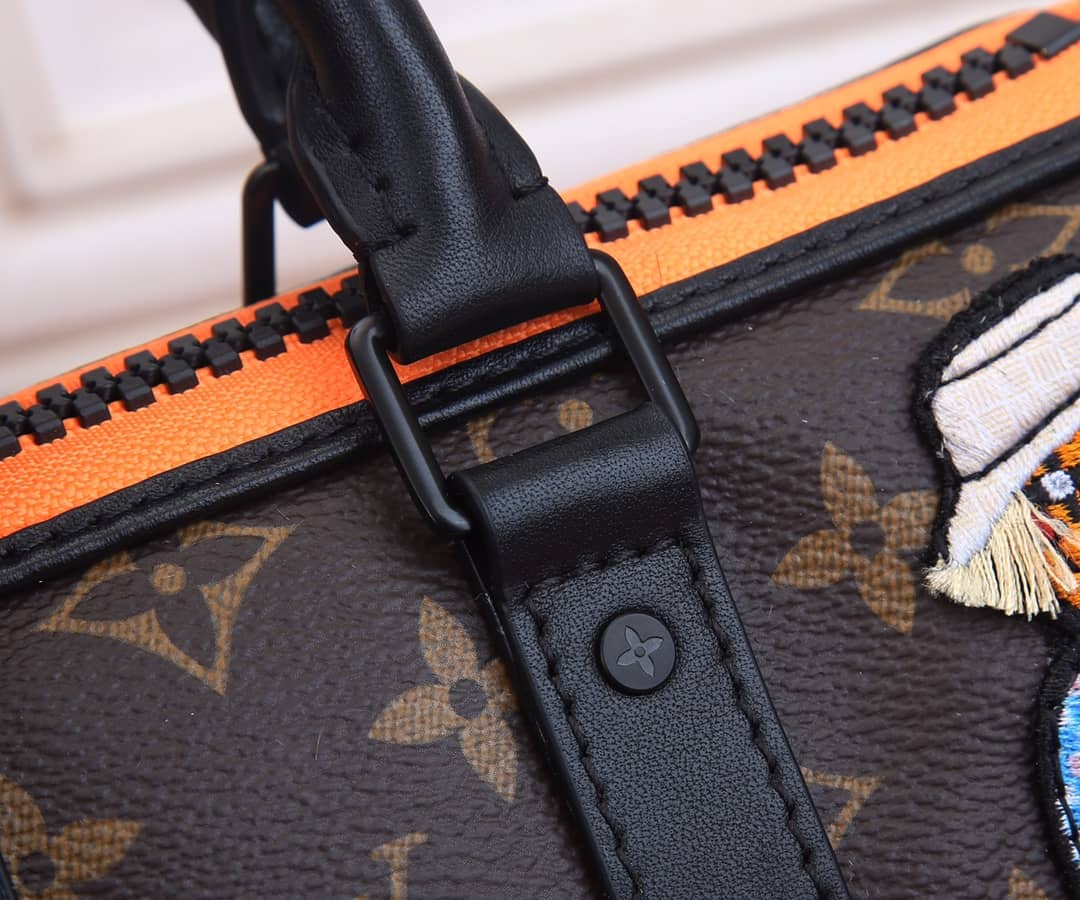 L0vis Vvtt0n Monogram Keepall XS Virgil Abloh Bag Replica M80201