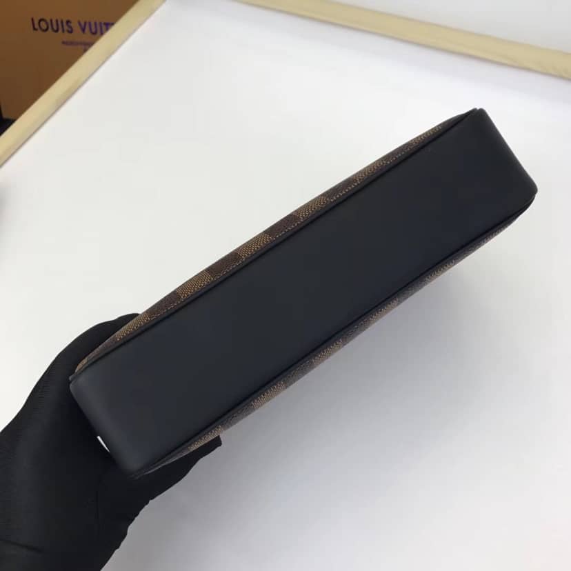 L0vis Vvtt0n Kasai Clutch Damier Ebene Canvas Replica N41663