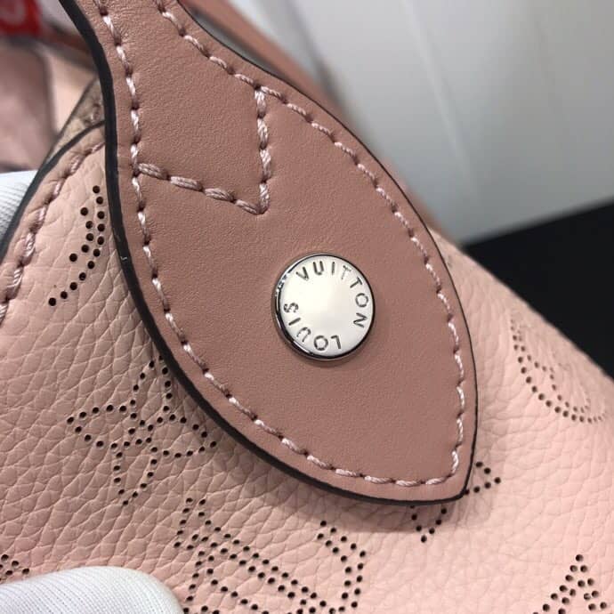 L0vis Vvtt0n Mahina Hina PM Leather Tote Replica Pink M54353