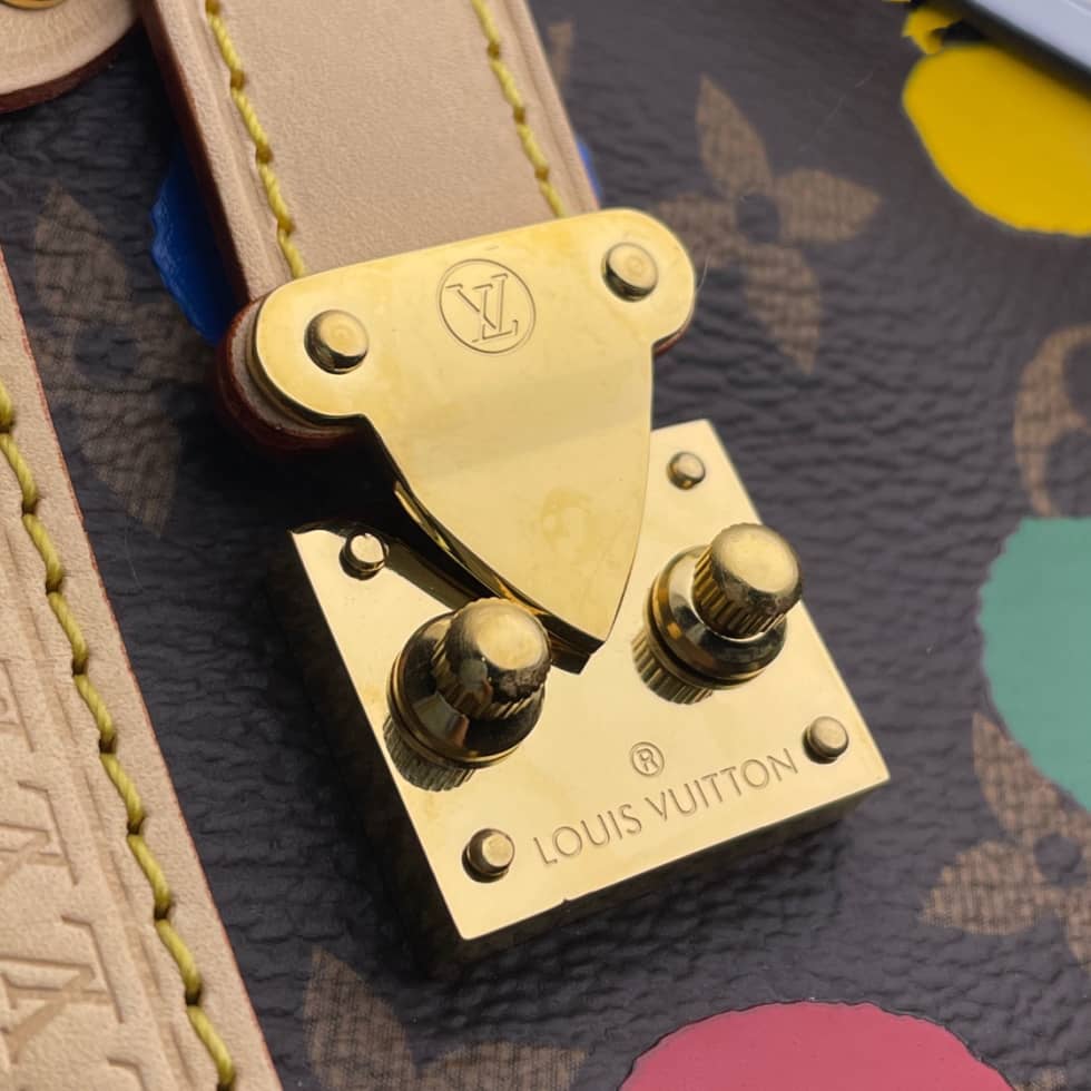 L0vis Vvtt0n Side Trunk PM Colorful M46396 Replica Shoulder Bag