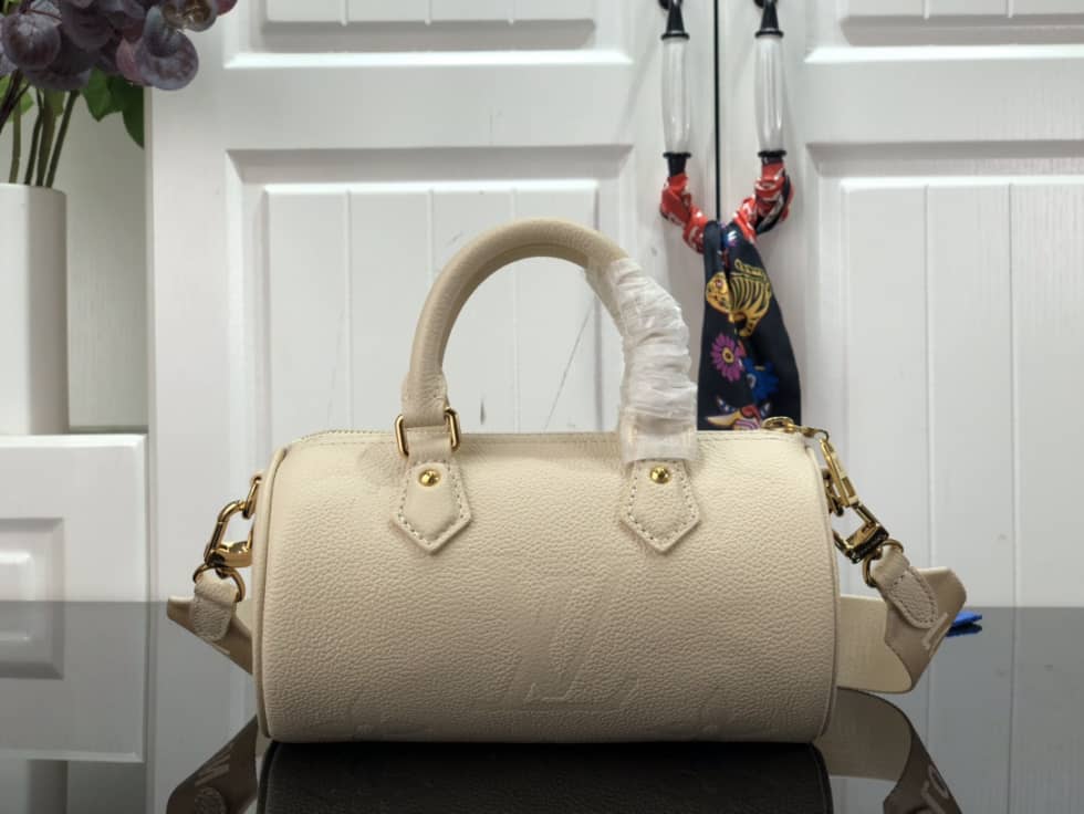 L0vis Vvtt0n Papillon BB Bicolour Monogram Empreinte Leather M46031 Replica Shoulder Bag