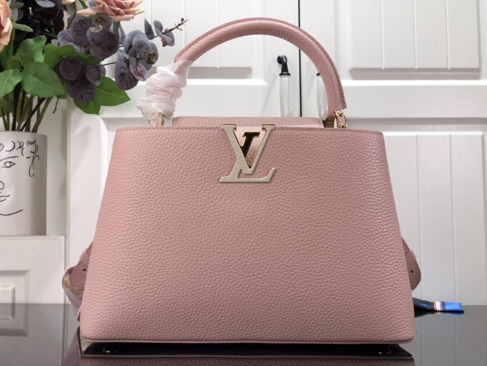 L0vis Vvtt0n Capucines MM Pink M59597 Replica Shoulder Bag