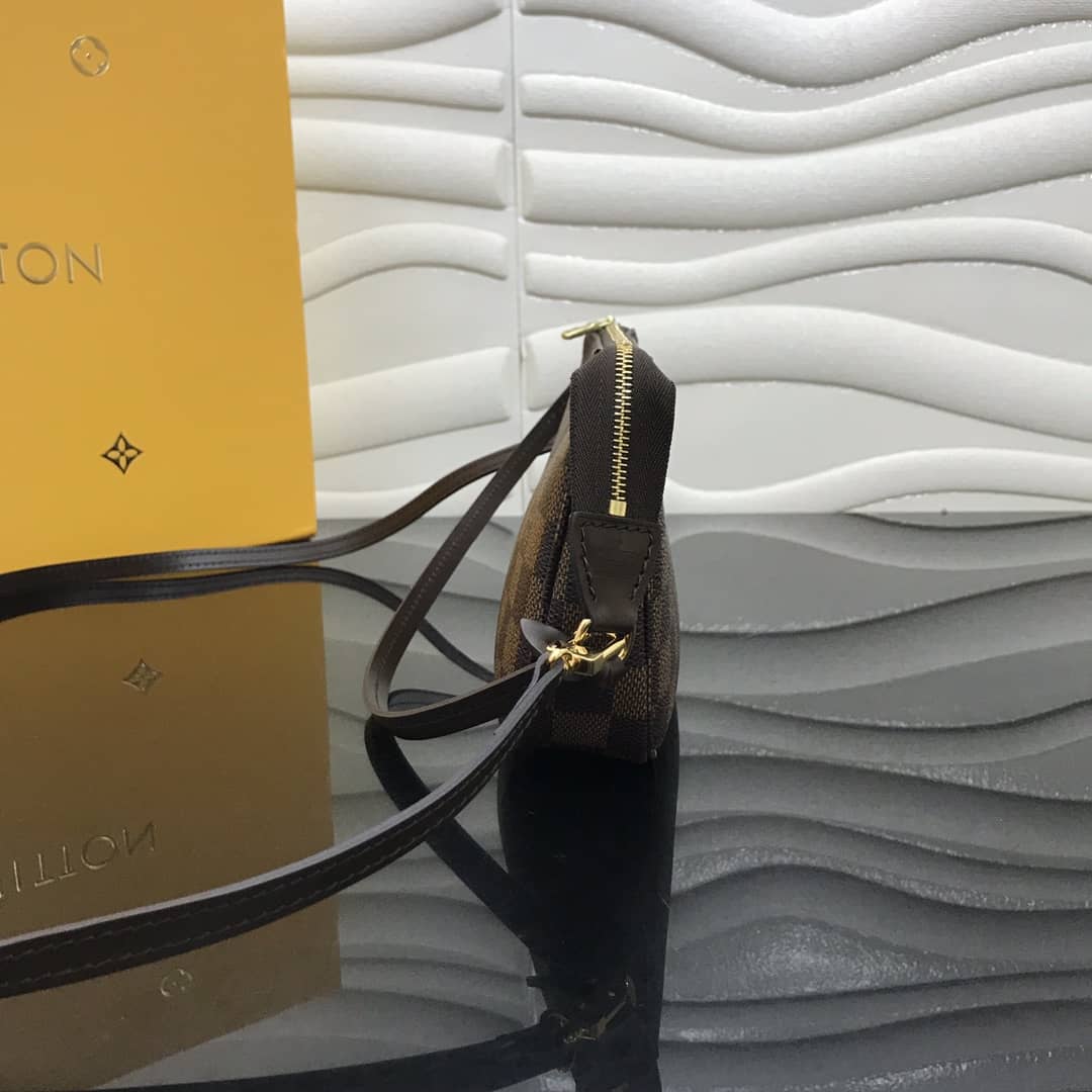 L0vis Vvtt0n Replica Pochette Accessoires Canvas Brown M40712