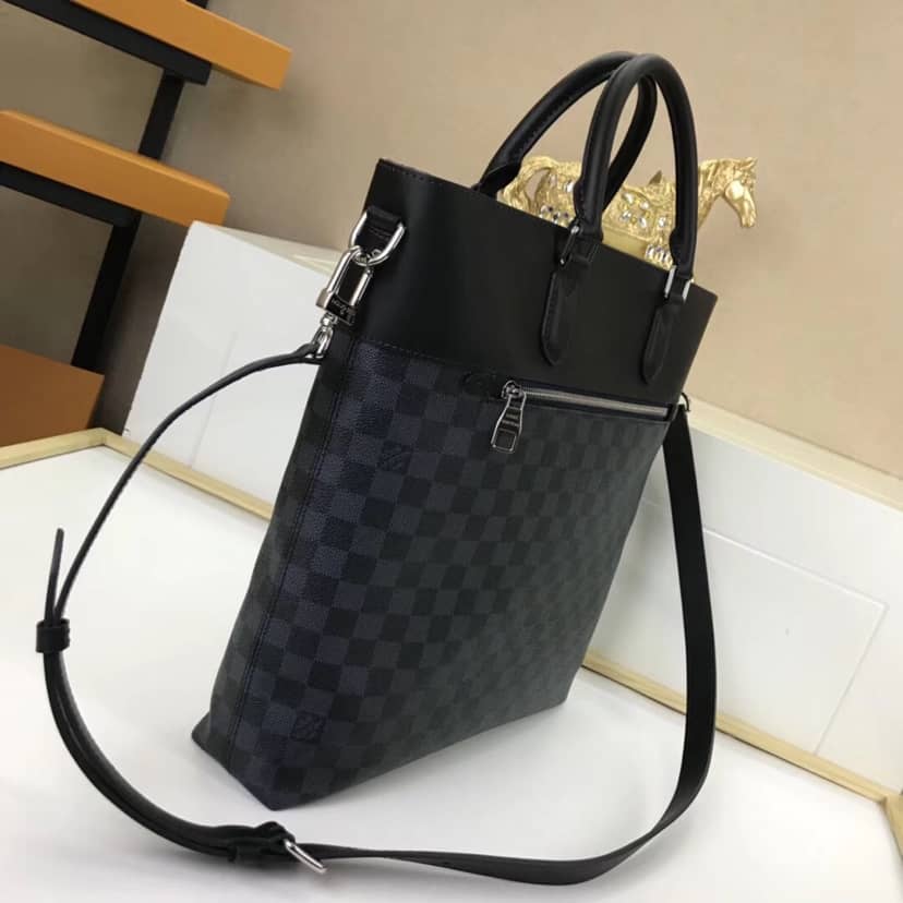 L0vis Vvtt0n Newport Tote Damier Cobalt Canvas Bag Replica N41588