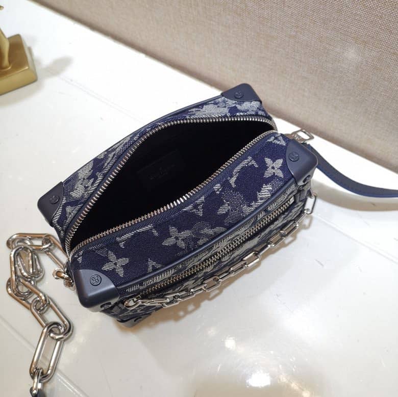 L0vis Vvtt0n Mini Soft Trunk Monogram Tapestry Canvas Replica Bag M80033