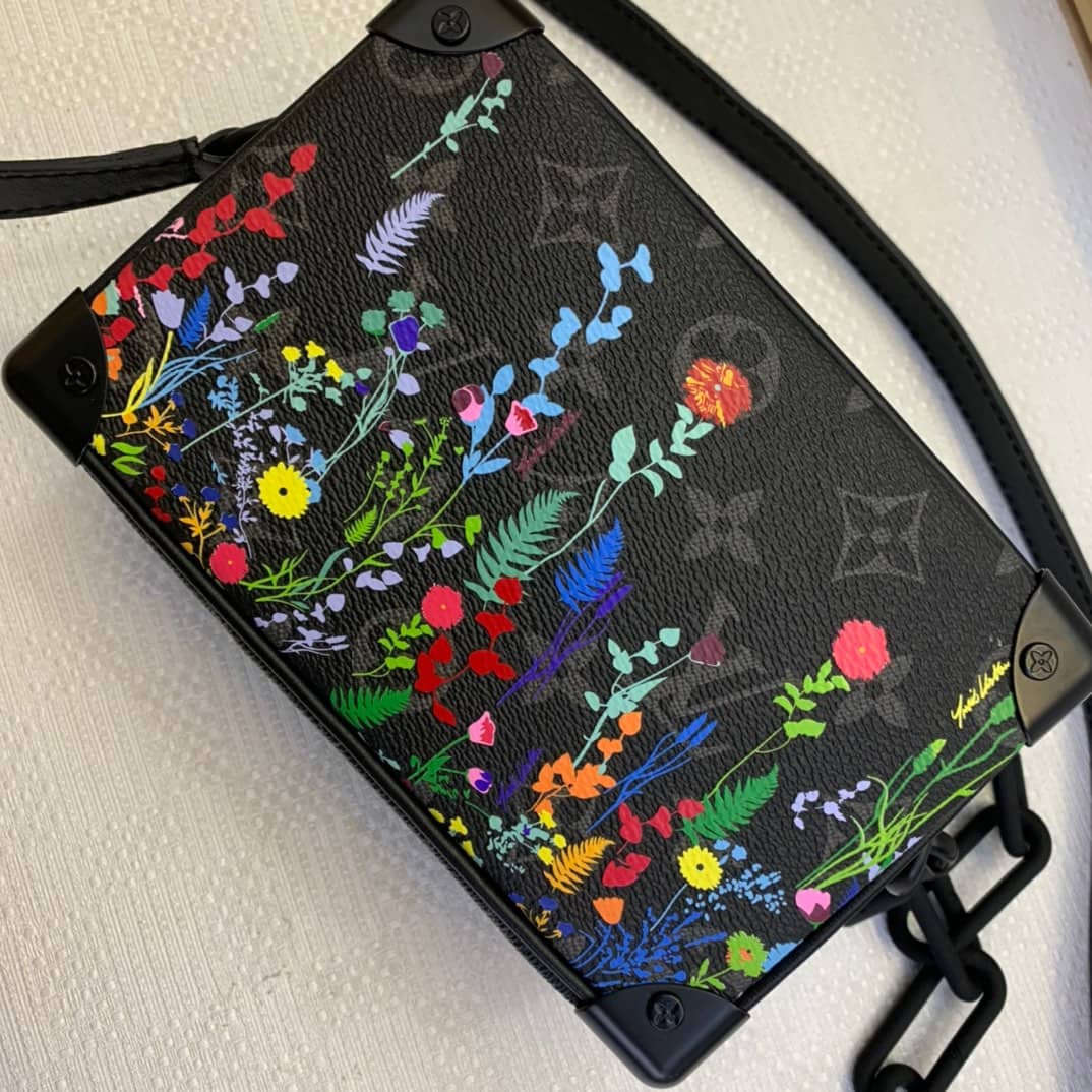 L0vis Vvtt0n Mini Soft Trunk Monogram Eclipse Flower Replica Bag M69072
