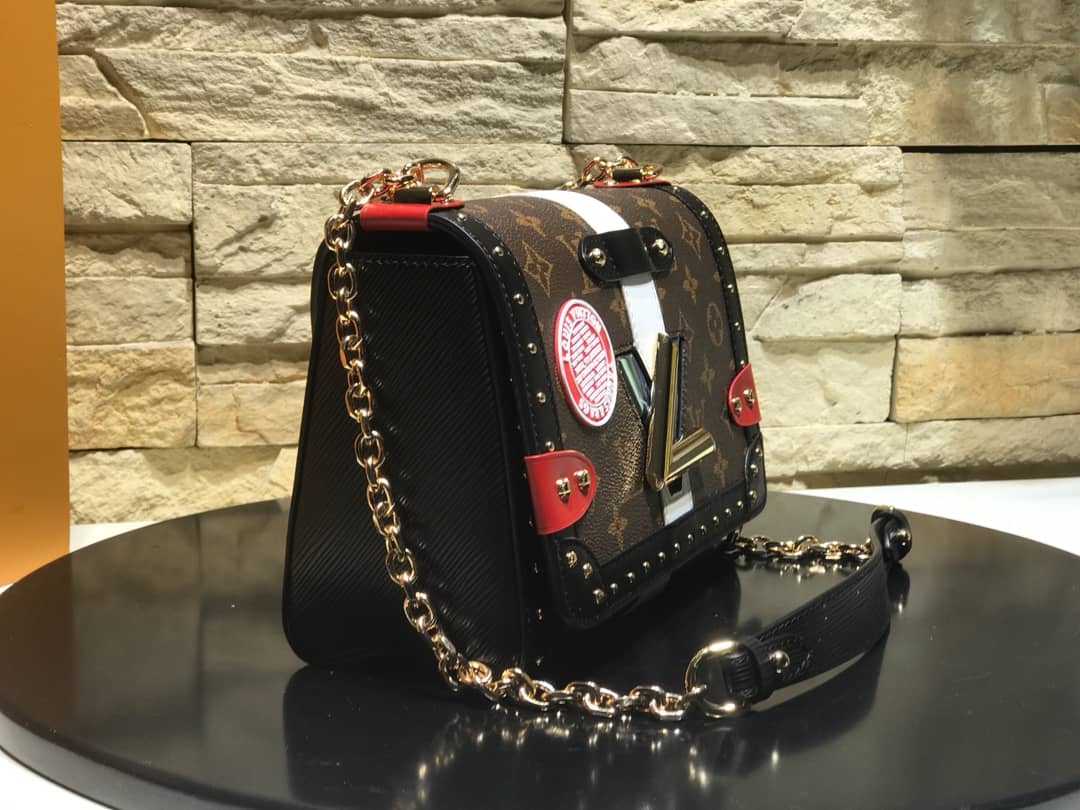 L0vis Vvtt0n Twist MM Bag Black M50296 Replica