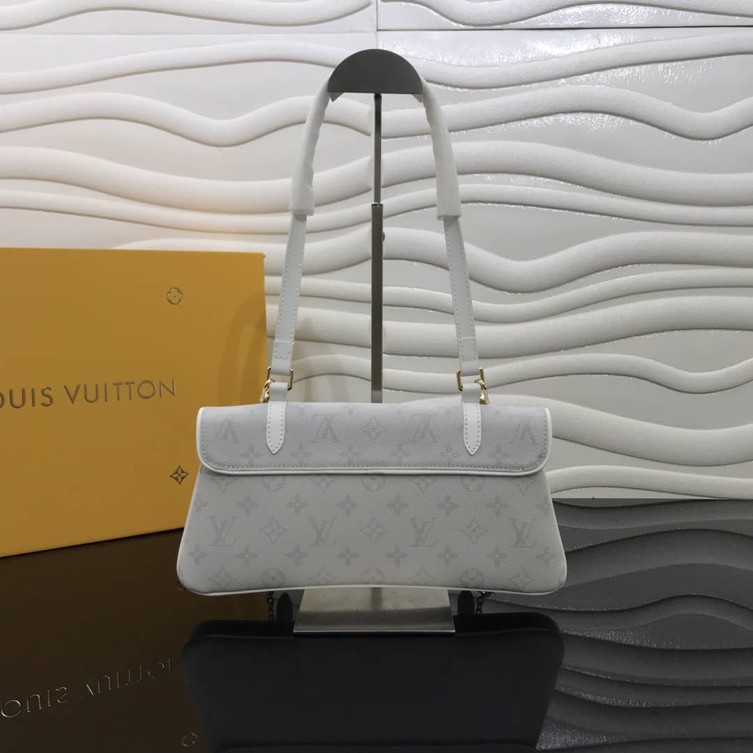 L0vis Vvtt0n Vintage Monogram Canvas Replica Shoulder Bag Gray M51162