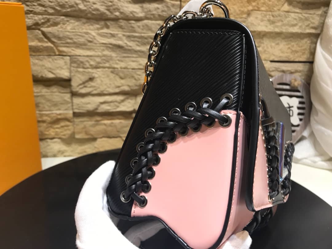 L0vis Vvtt0n Replica Twist MM Epi Leather Bag Pink